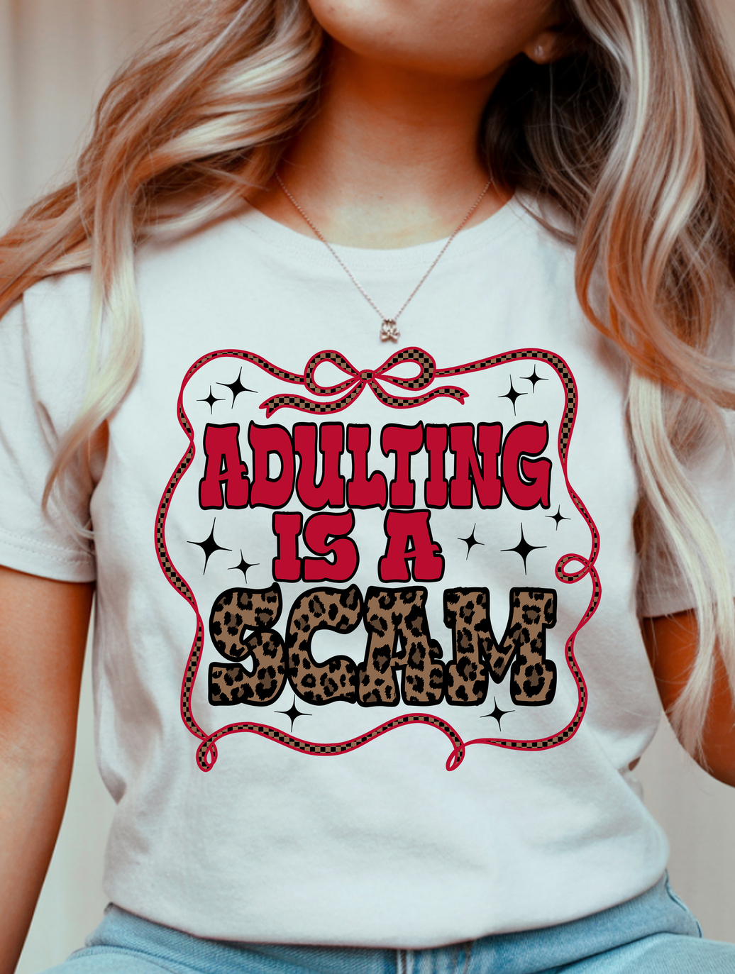 Adulting is a Scam - DTF Transfer