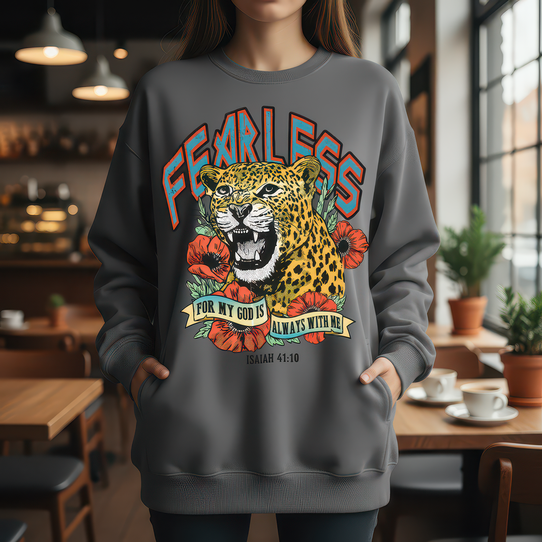 Fearless For My God Is Always With Me - DTF Transfer