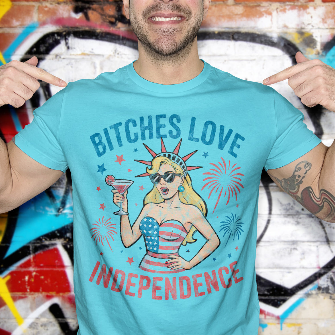 Bitches Love Independence - DTF Transfer