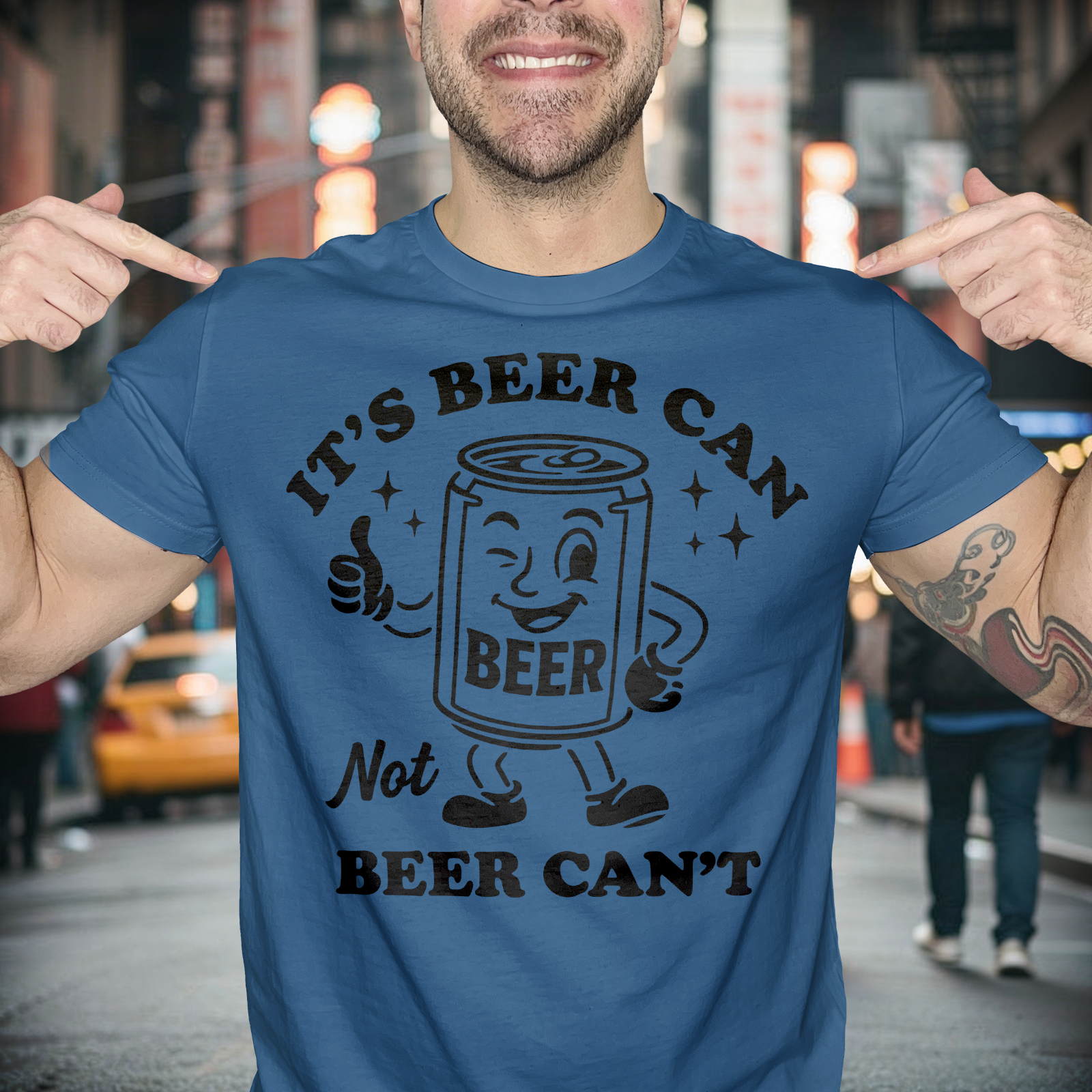 Beer Can not Beer Can't  - DTF Transfer