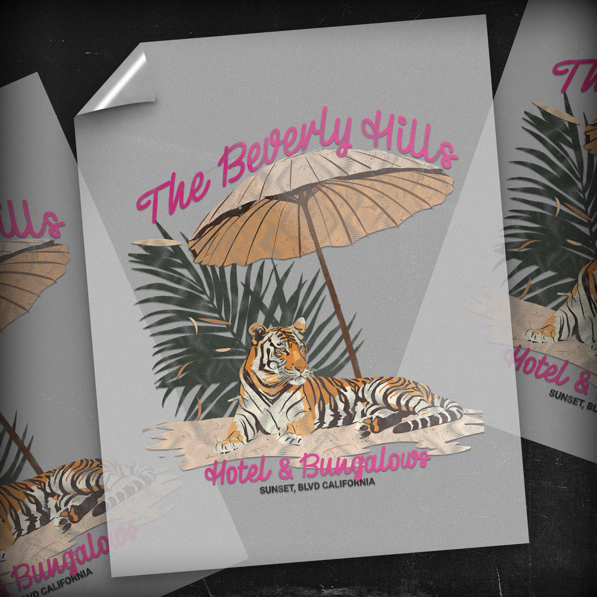 Beverly Hills - DTF Transfer