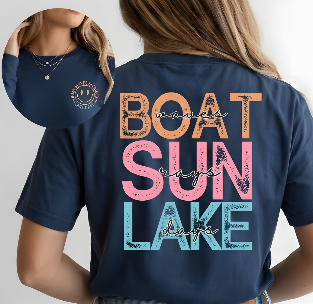 Boat Sun Lake