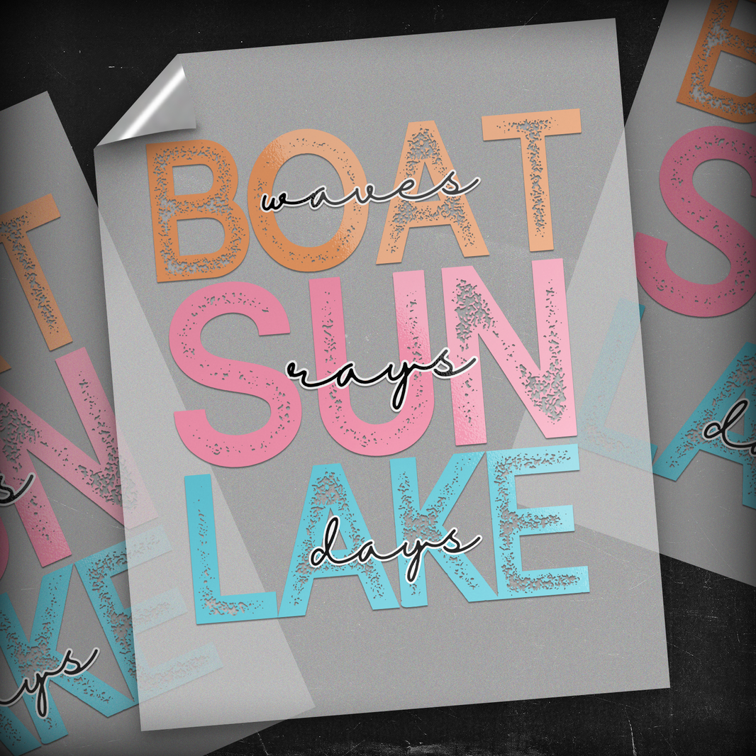 Boat Sun Lake