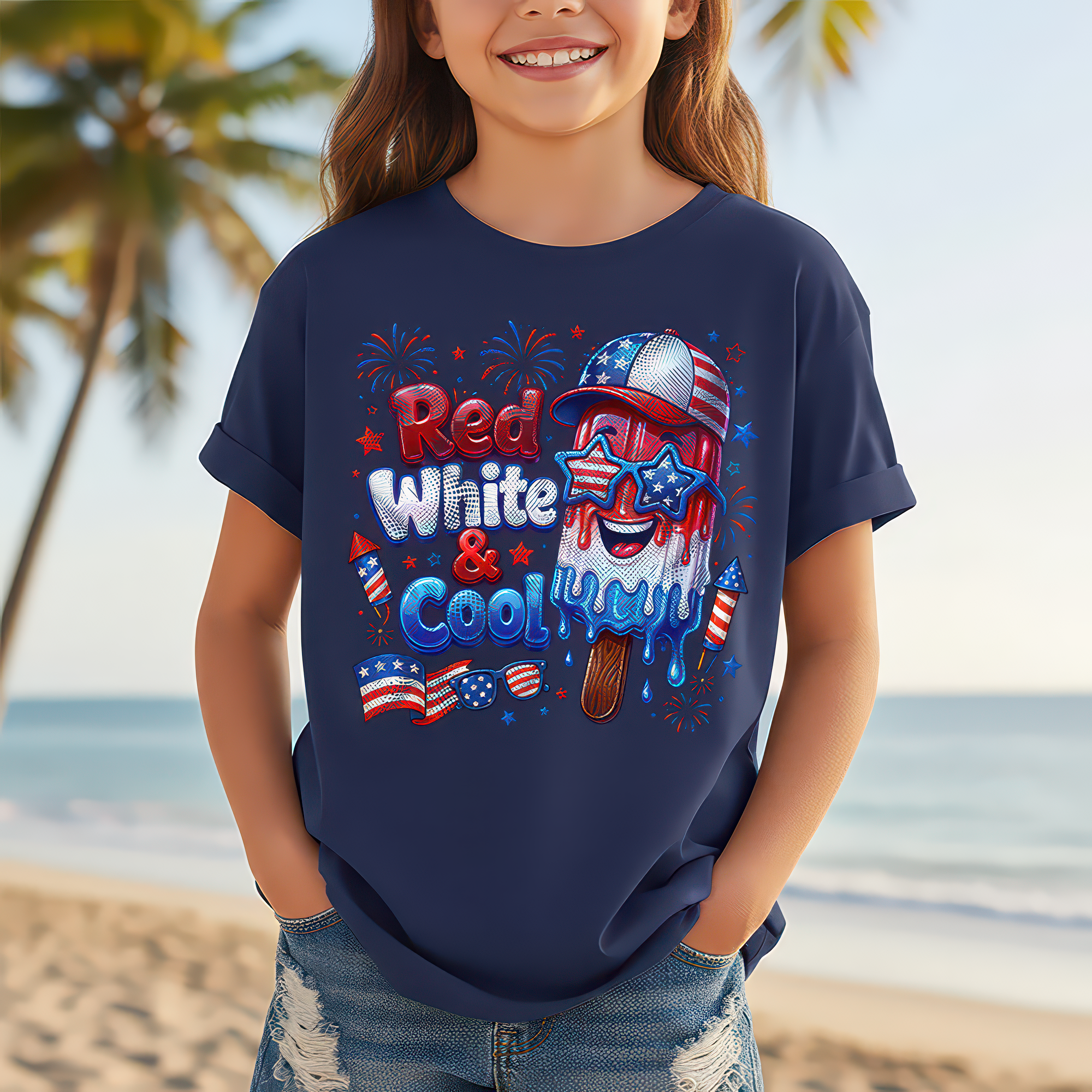 Red White & Cool - DTF Transfer