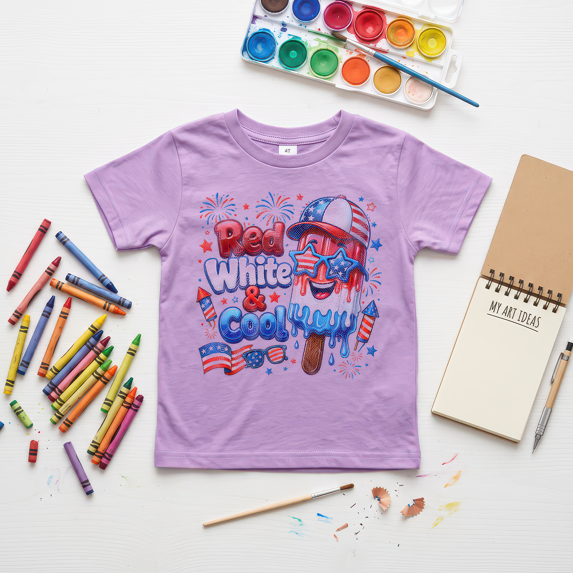 Red White & Cool - DTF Transfer