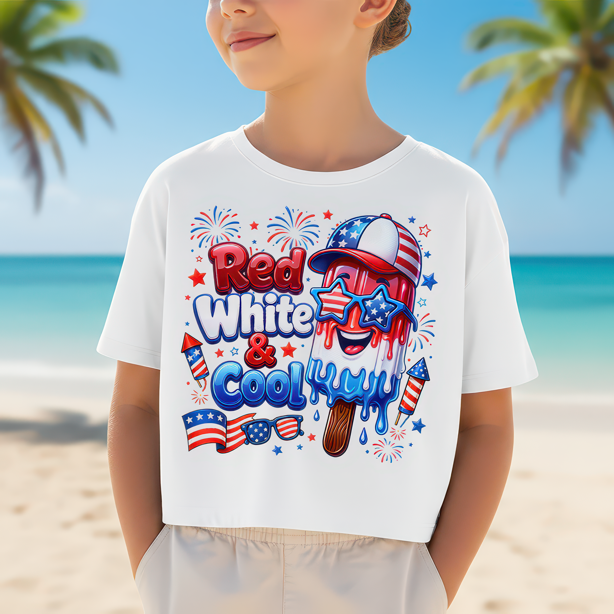 Red White & Cool - DTF Transfer