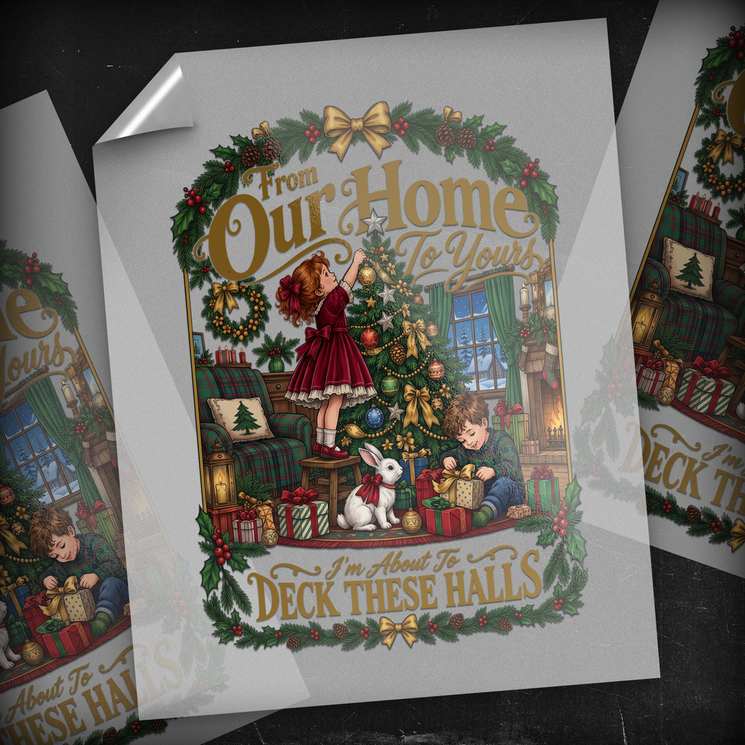 Christmas Joy at Home - DTF Transfer