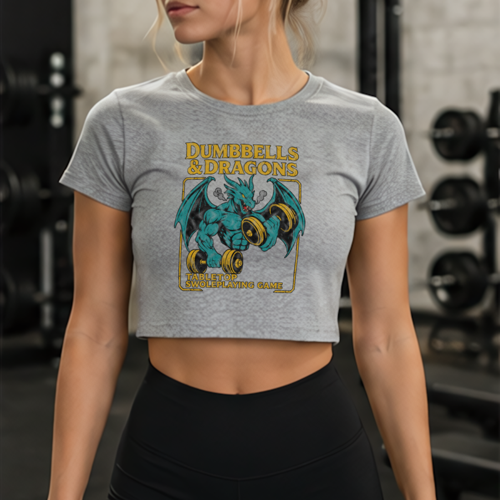 Dumbbells & Dragons - DTF Transfers