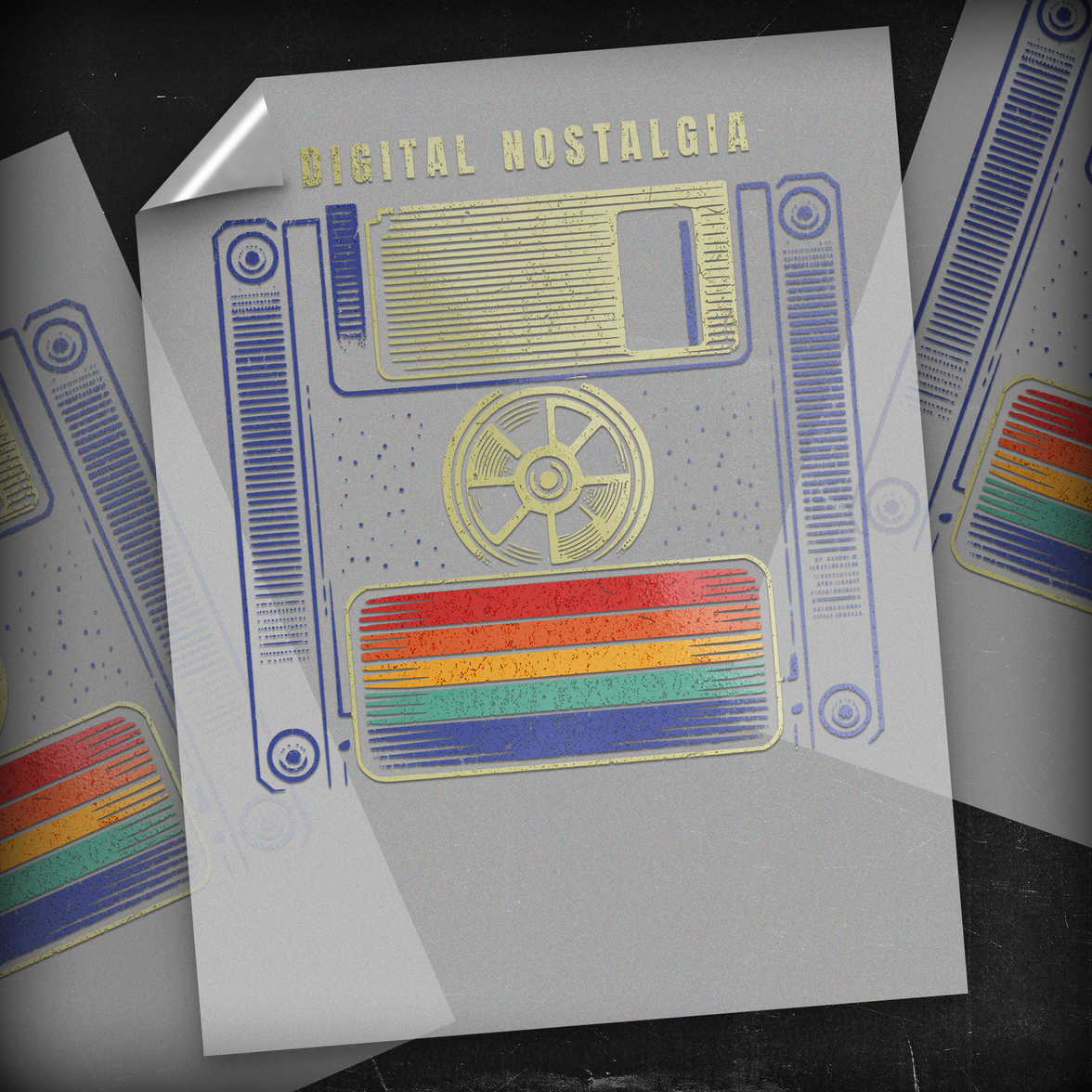 Digital Nostalgia  - DTF Transfer
