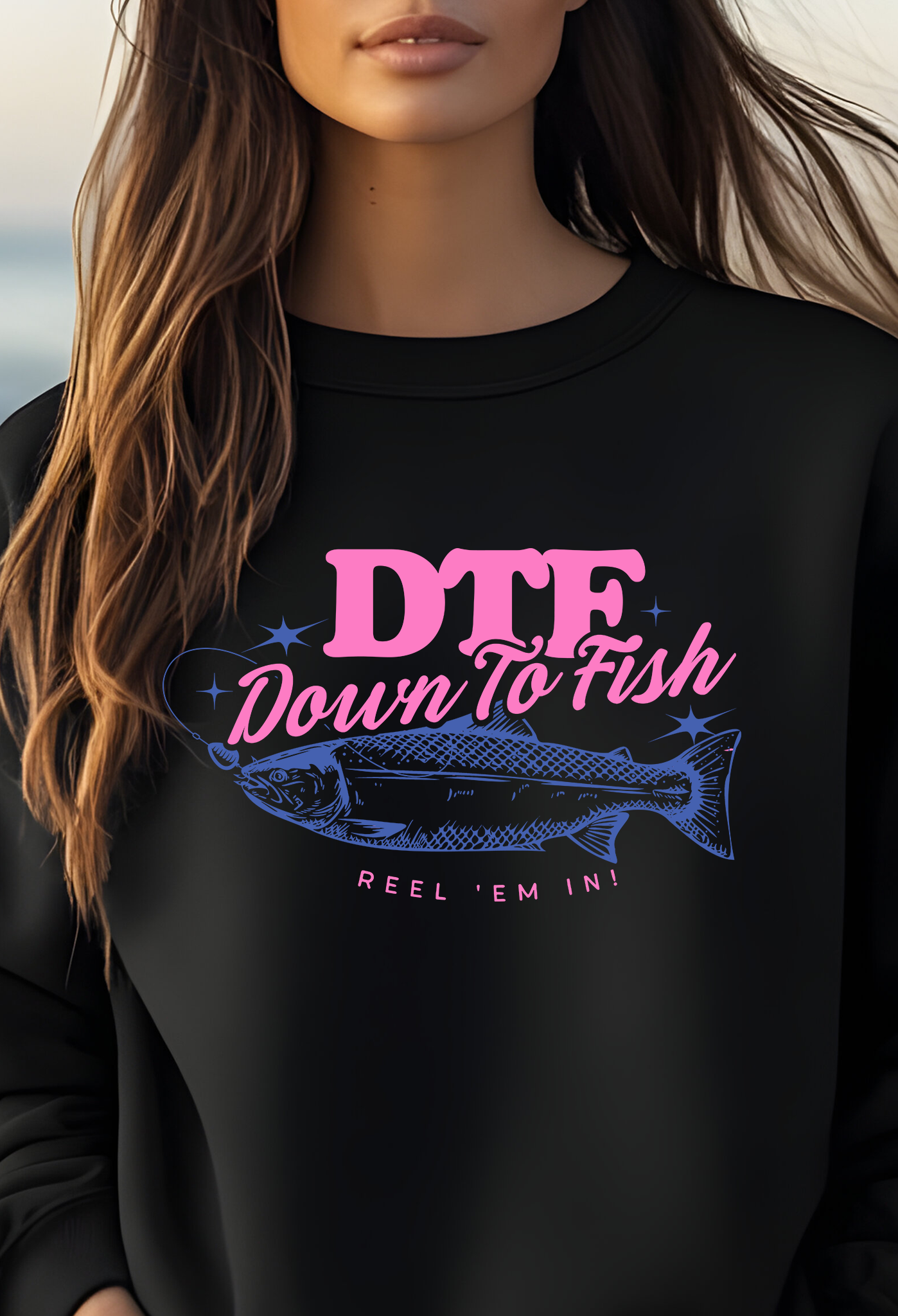 DTF Down to Fish  - DTF Transfer