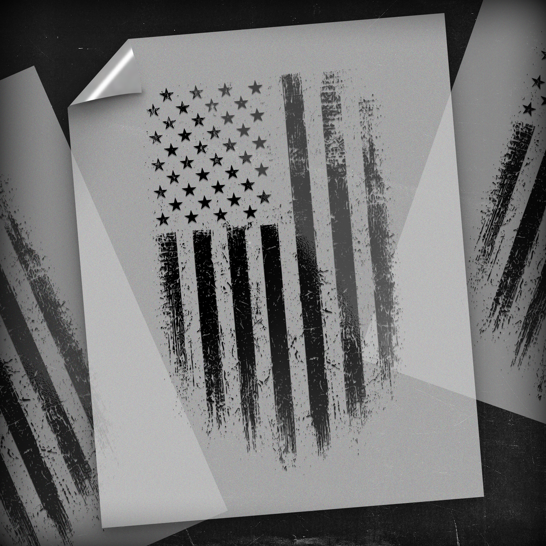 Distressed USA Flag