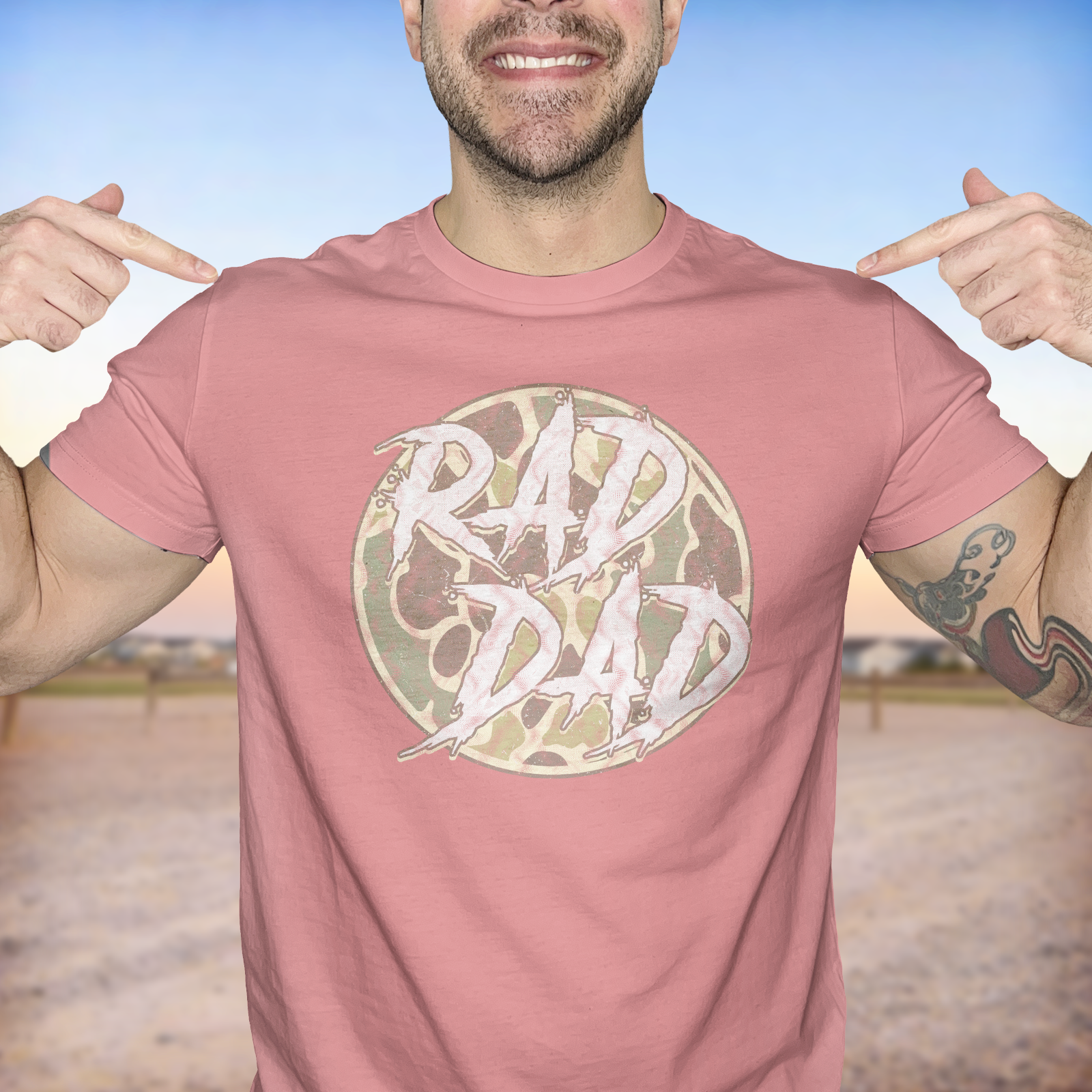 Rad Dad Tactical Tee - DTF Transfer