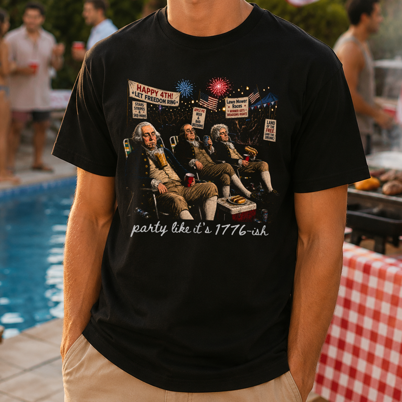 Party Like it's 1776ish  - DTF Transfer