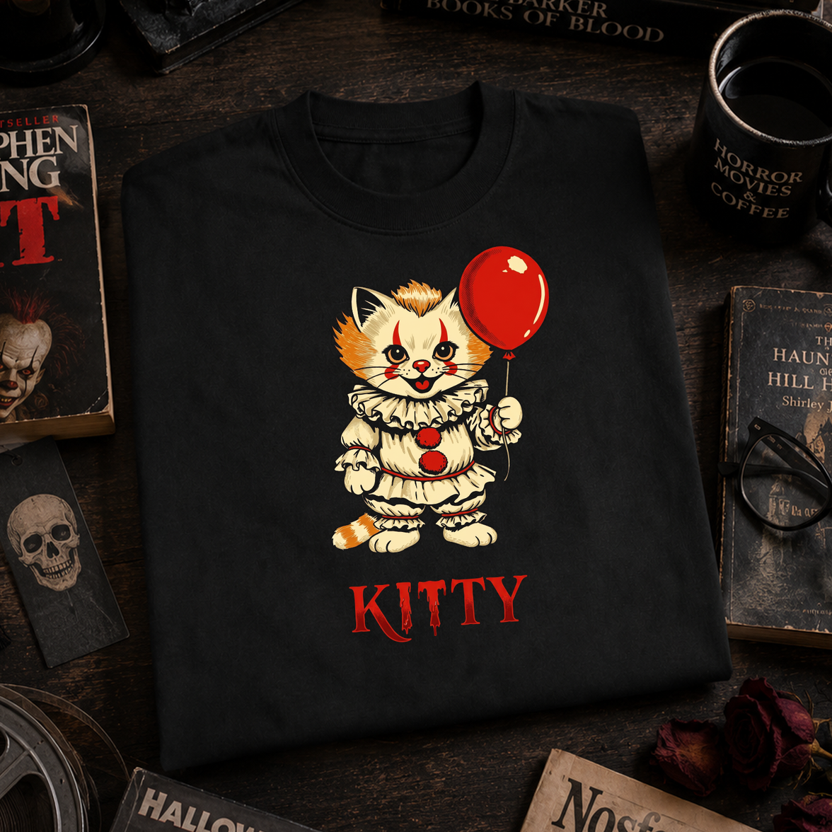 Clown Kitty - DTF Transfer