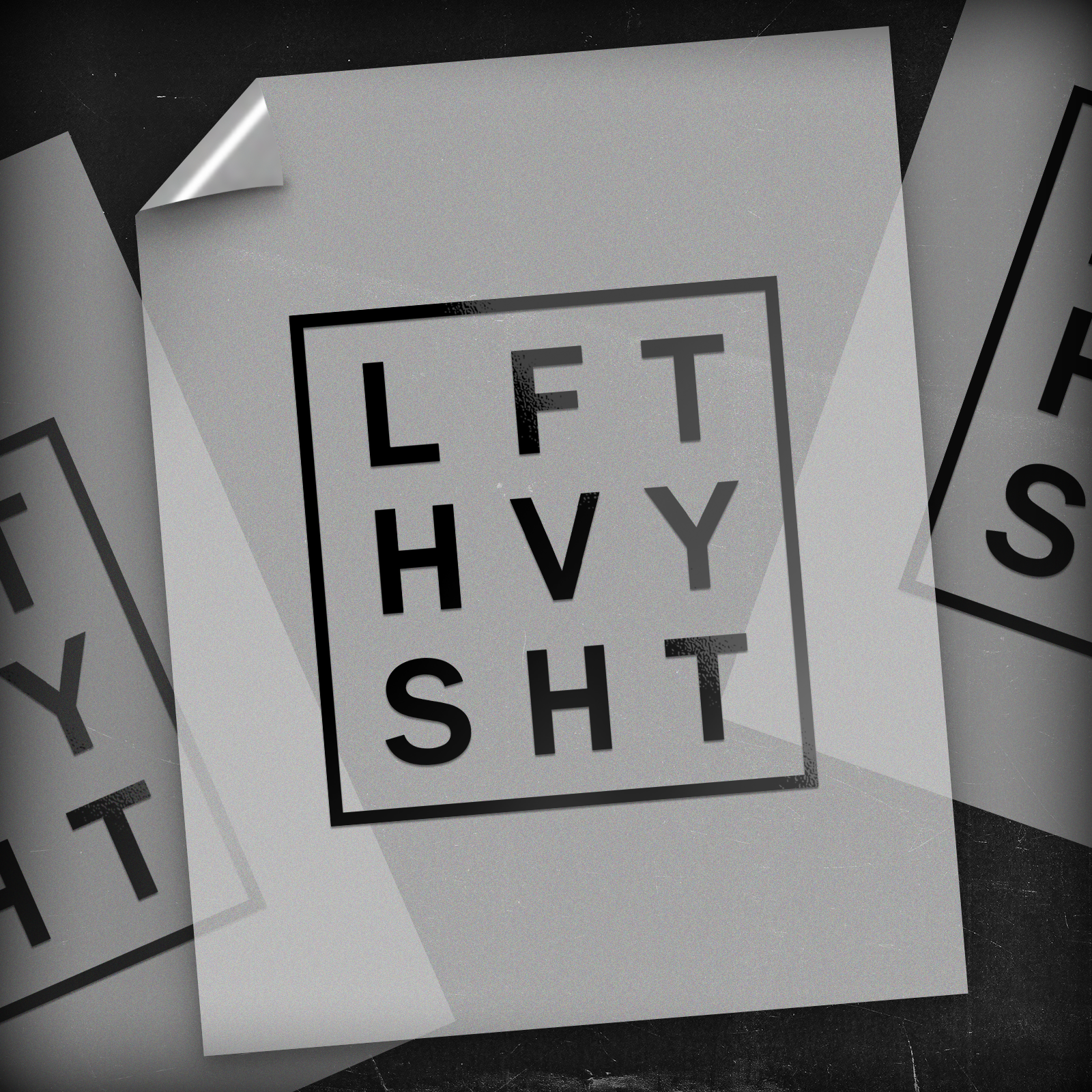 Lift Heavy Cats - DTF Transfer