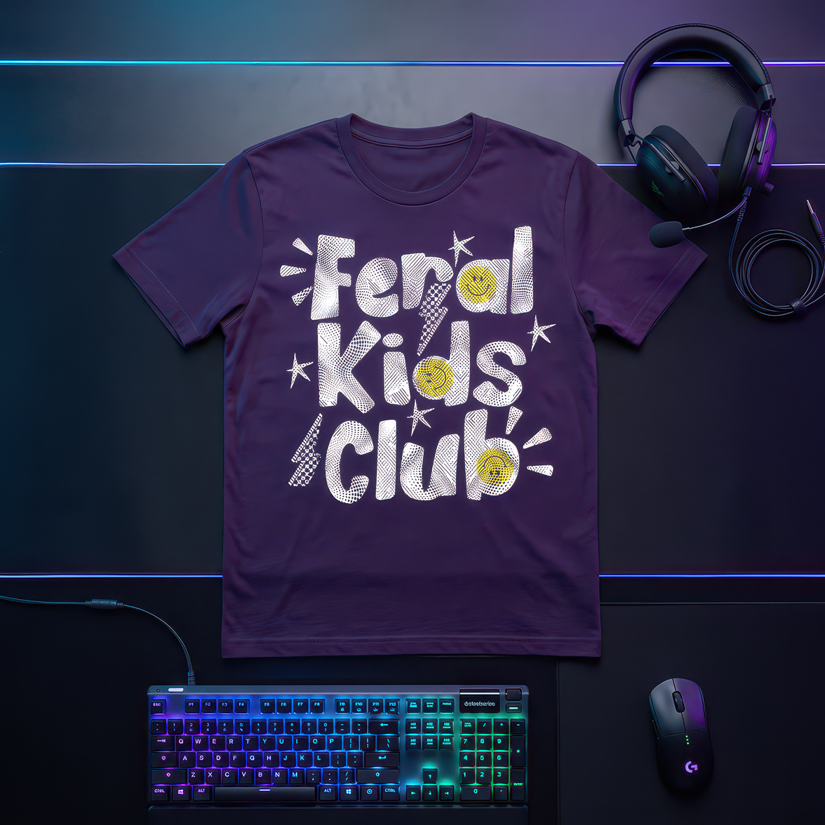Feral Kids Club - DTF Transfer