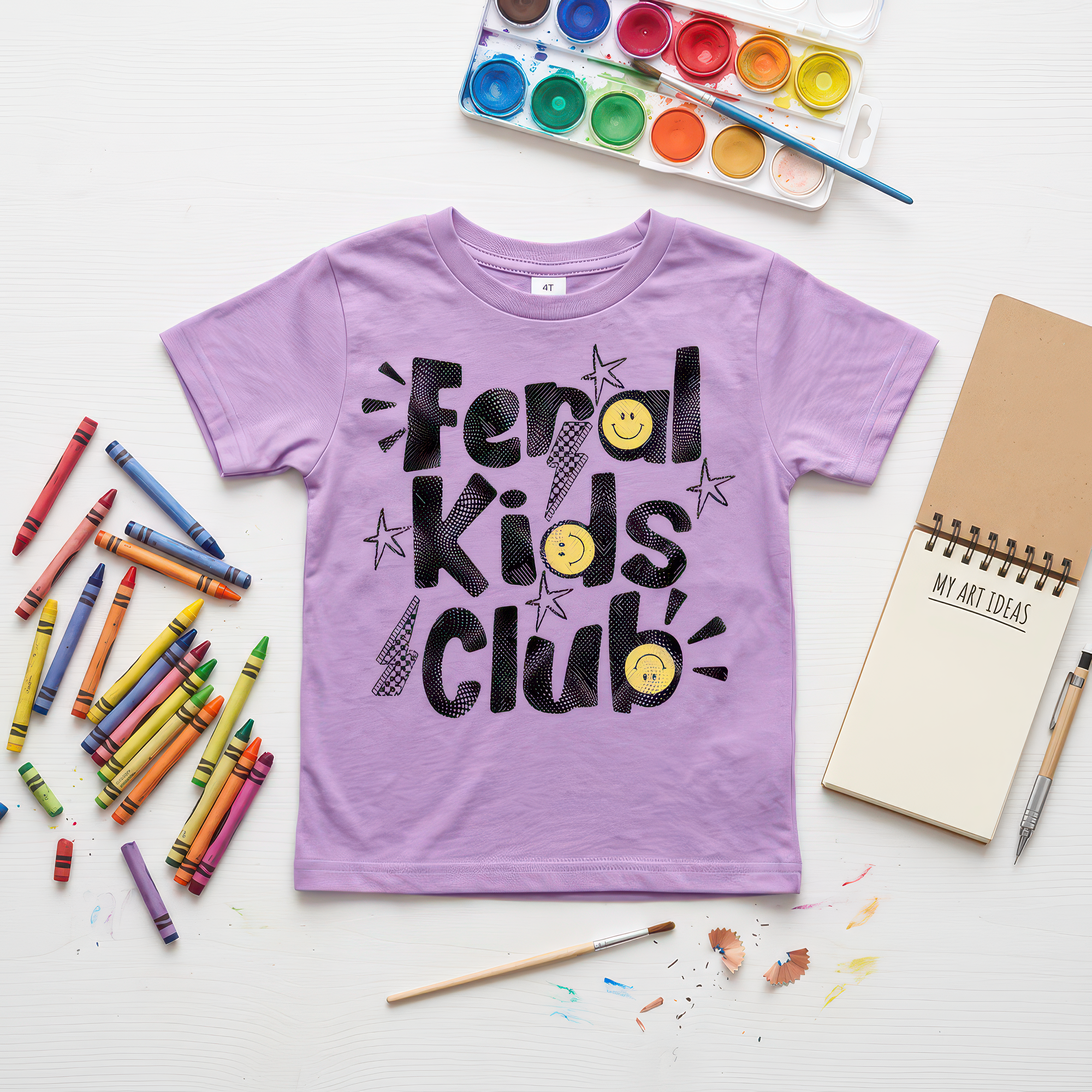 Feral Kids Club - DTF Transfer