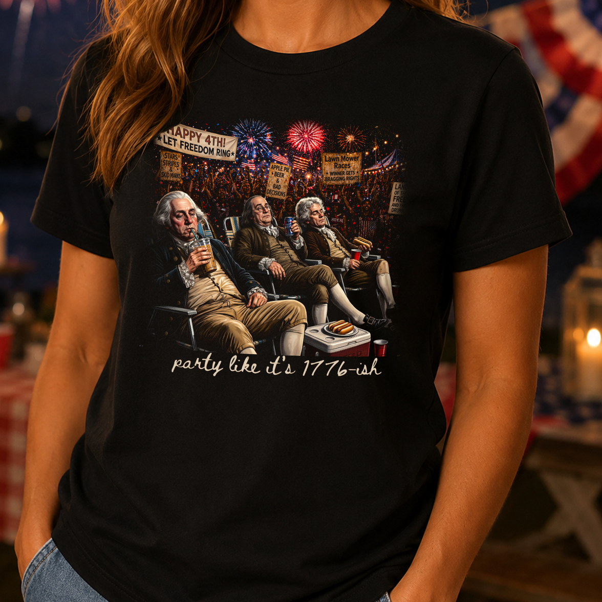 Party Like it's 1776ish  - DTF Transfer