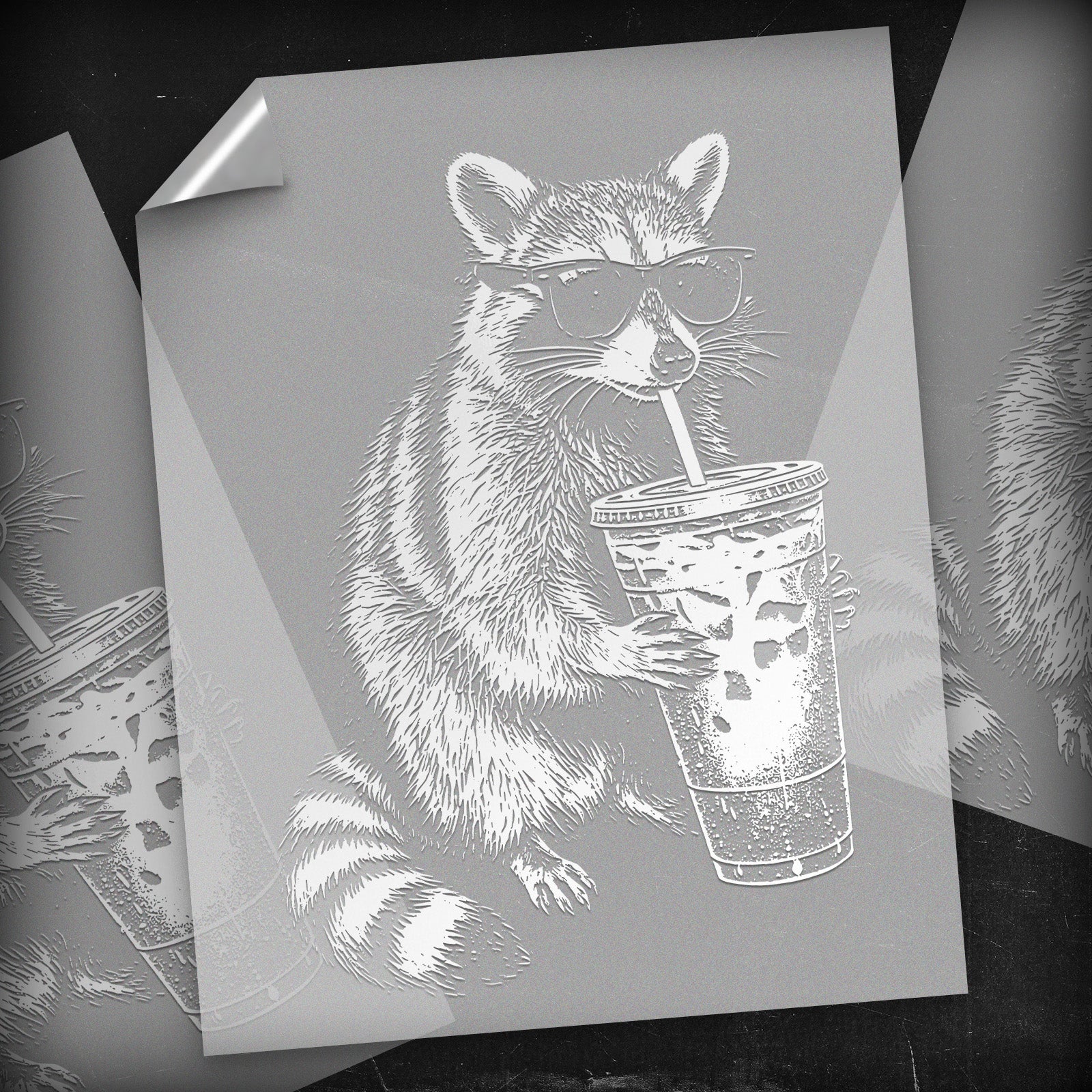 Cold Brew Bandit - DTF Transfer
