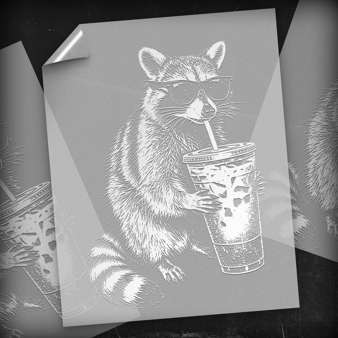 Cold Brew Bandit - DTF Transfer