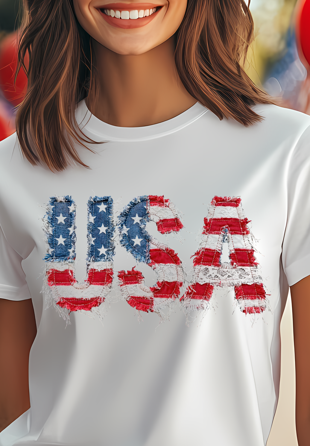 Frayed Patch - USA