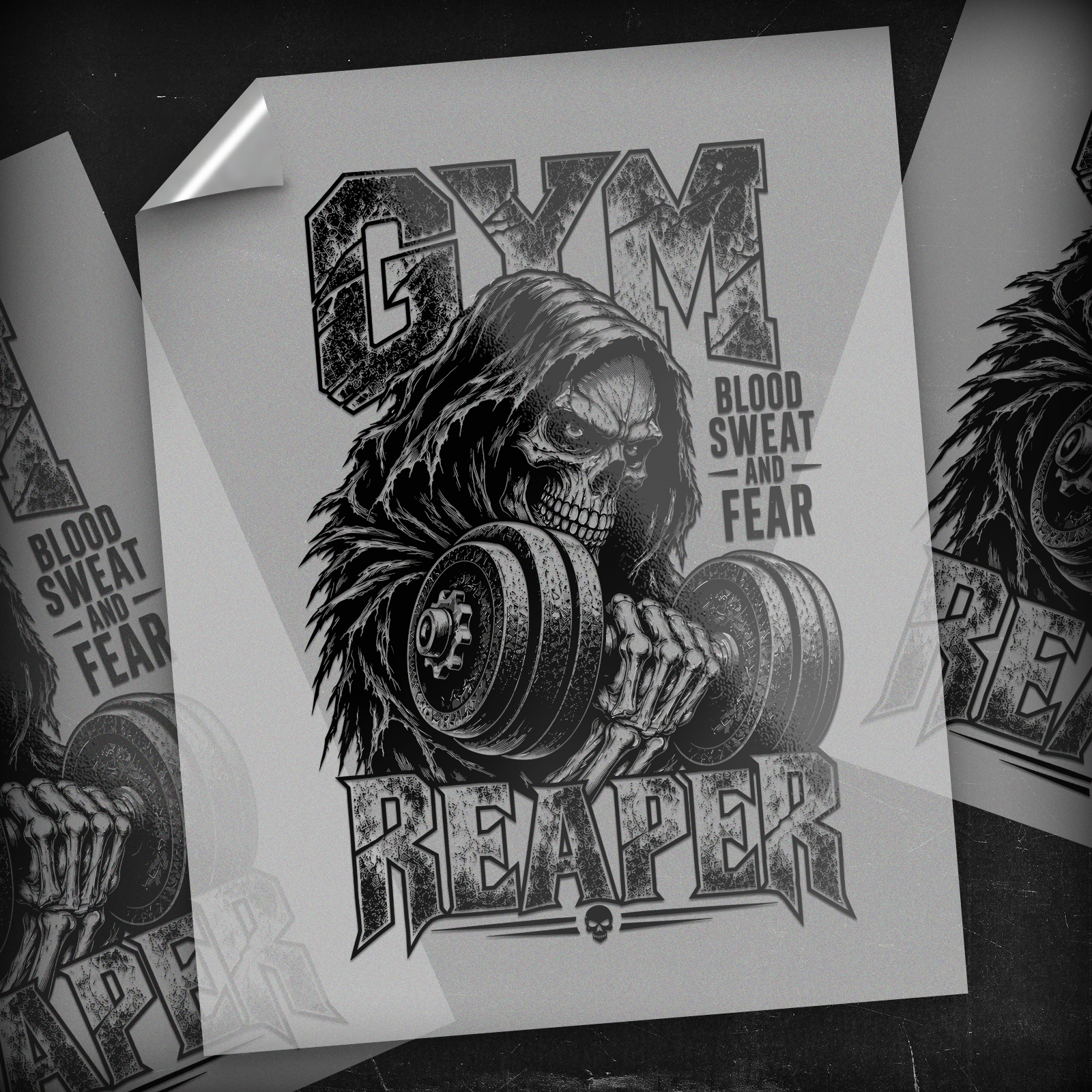 Gym Reaper - DTF Transfer