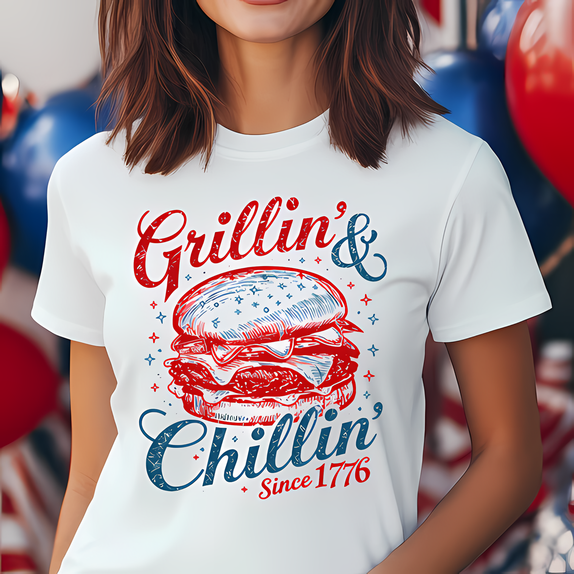 Grillin' and Chillin'  - DTF Transfer