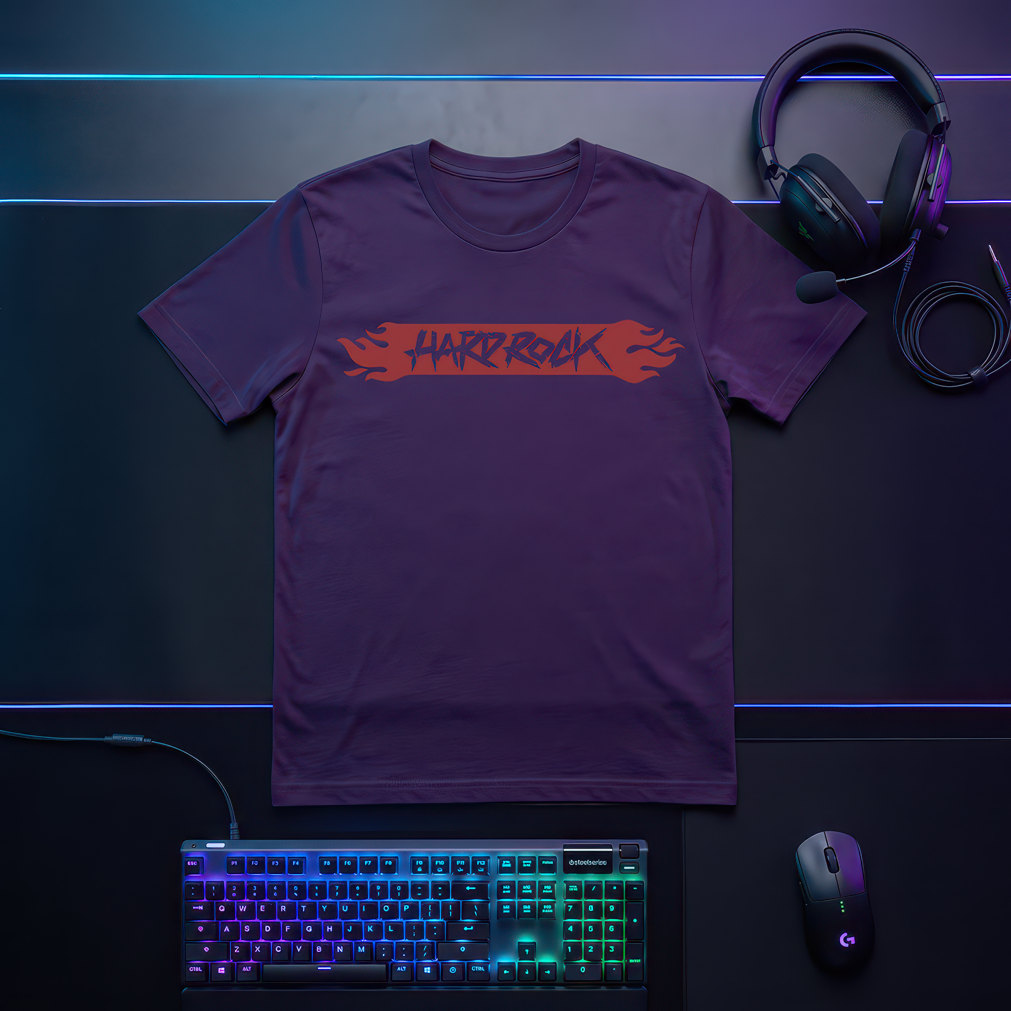 Hard Rock Banner - DTF Transfer
