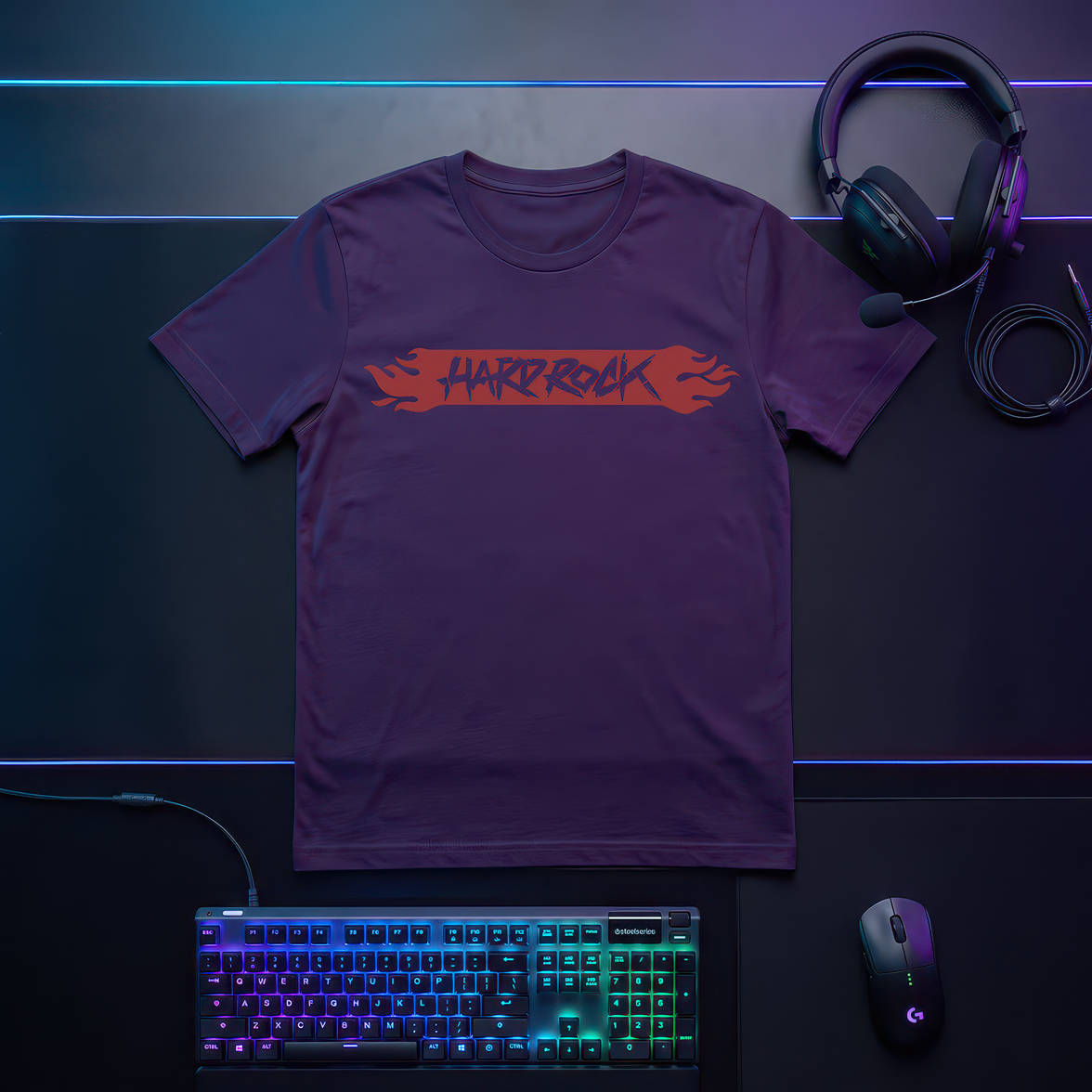 Hard Rock Banner - DTF Transfer