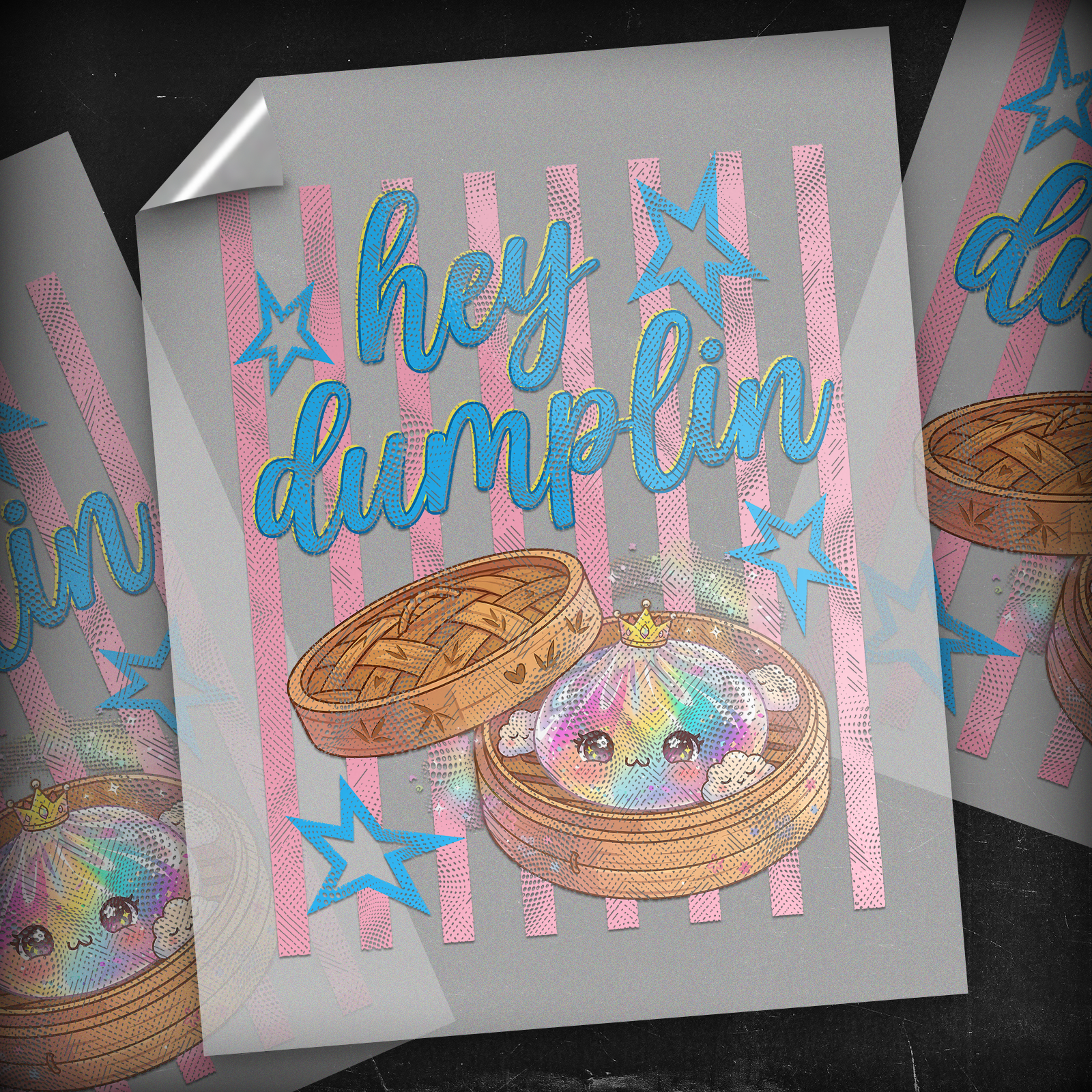 Hey Dumpling - DTF Transfer