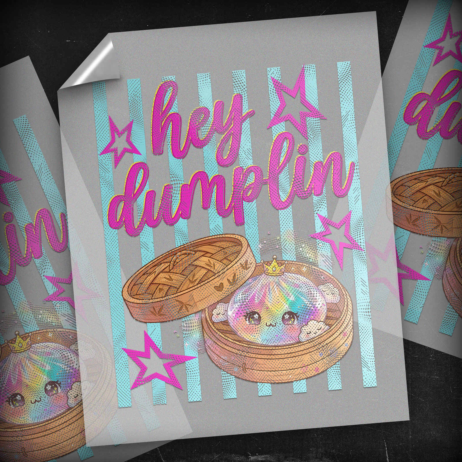Hey Dumpling - DTF Transfer