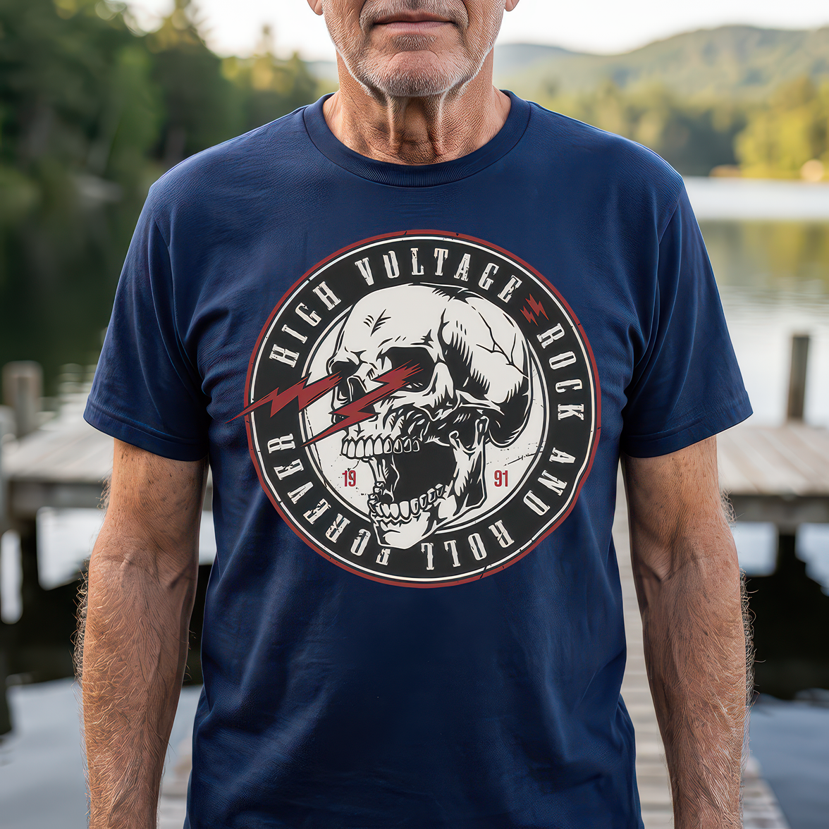 High Voltage Rock and Roll - DTF Transfer