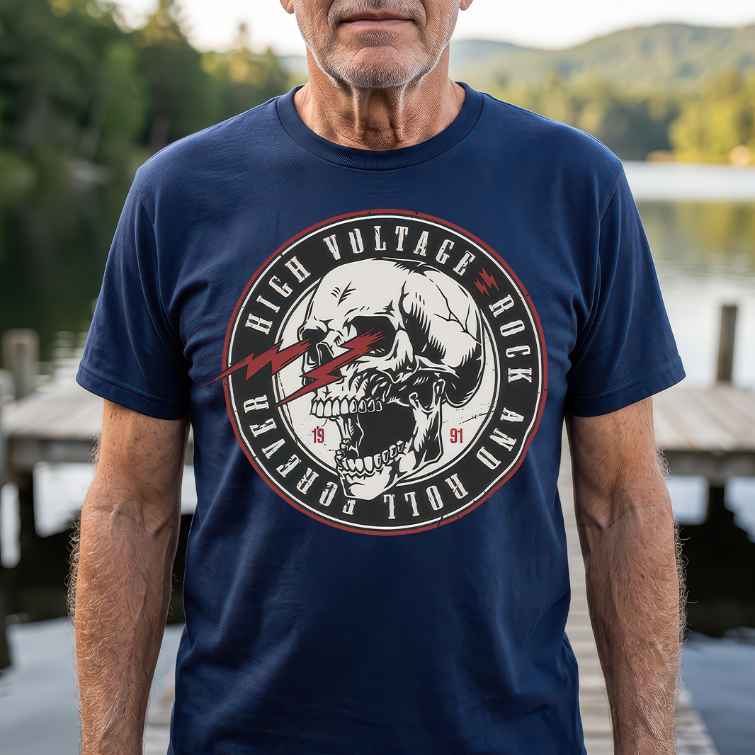 High Voltage Rock and Roll - DTF Transfer