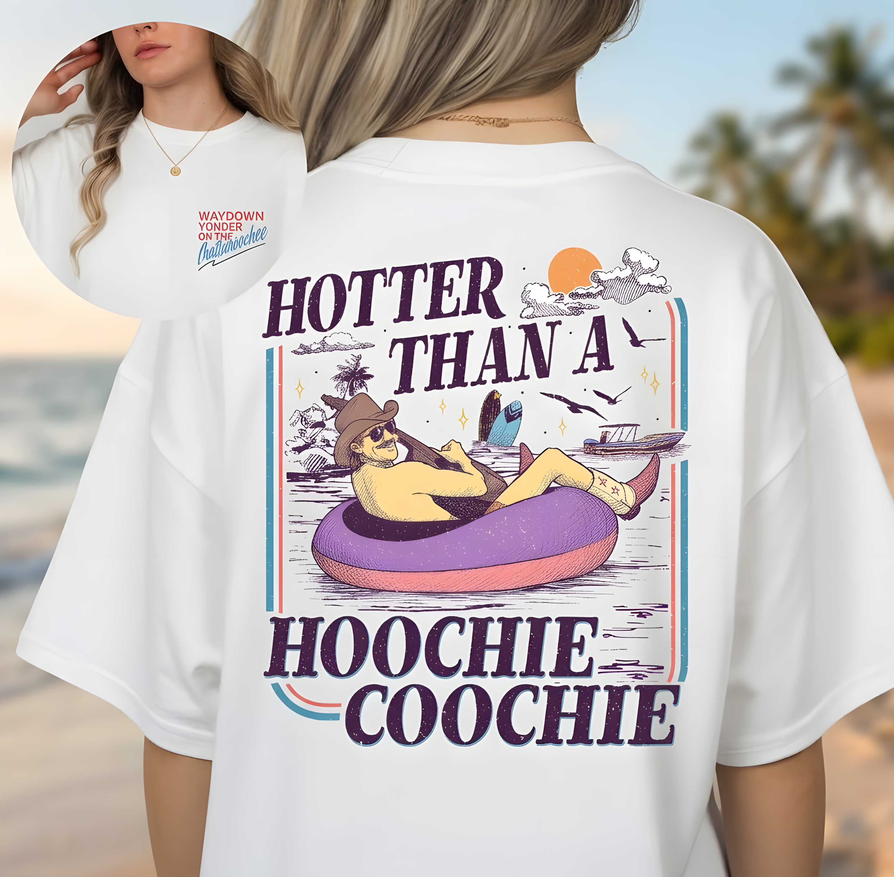 Hotter than a Hoochie Coochie  - DTF Transfer