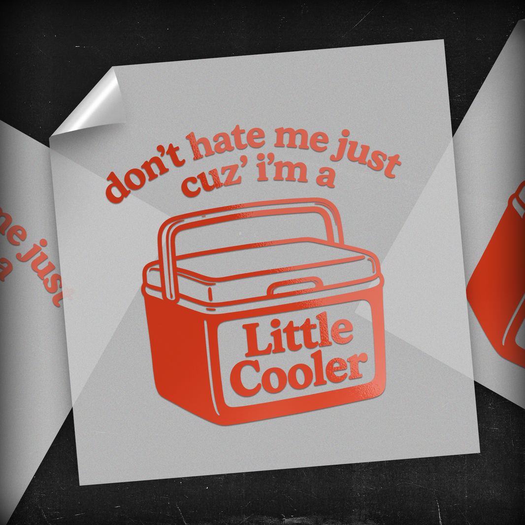 I'm A Little Cooler  - DTF Transfer