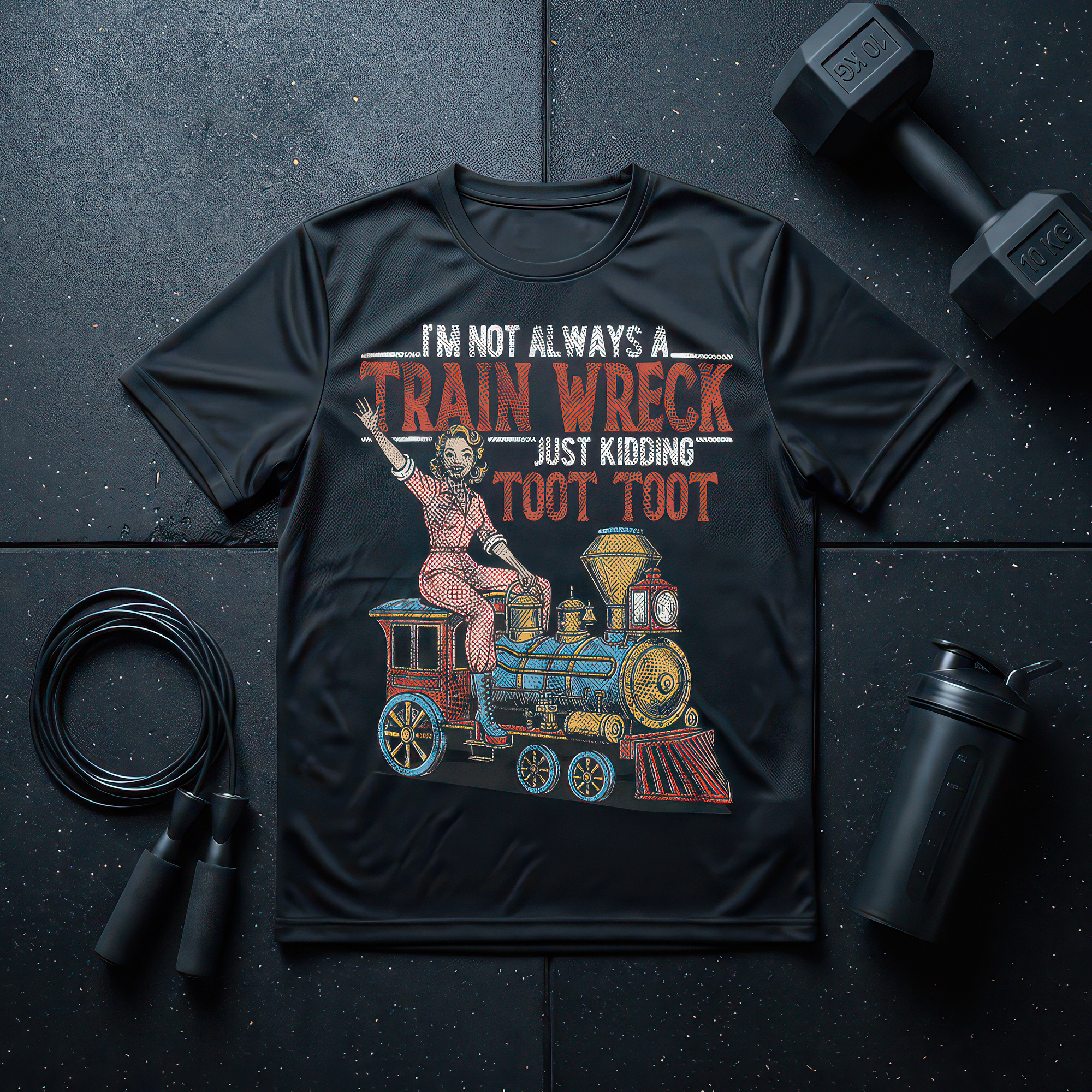 Im Not Always A Train Wreck - DTF Transfer
