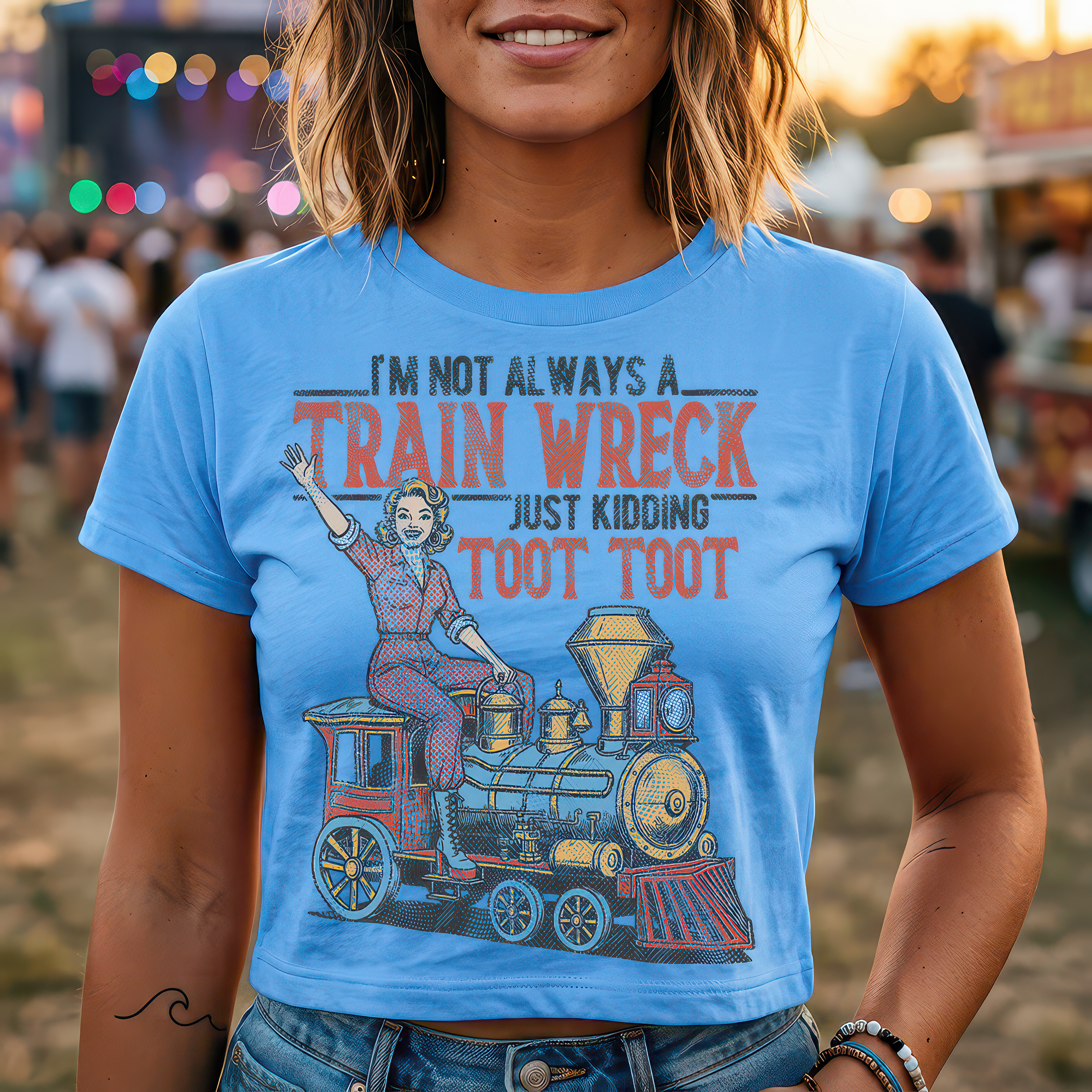 Im Not Always A Train Wreck - DTF Transfer