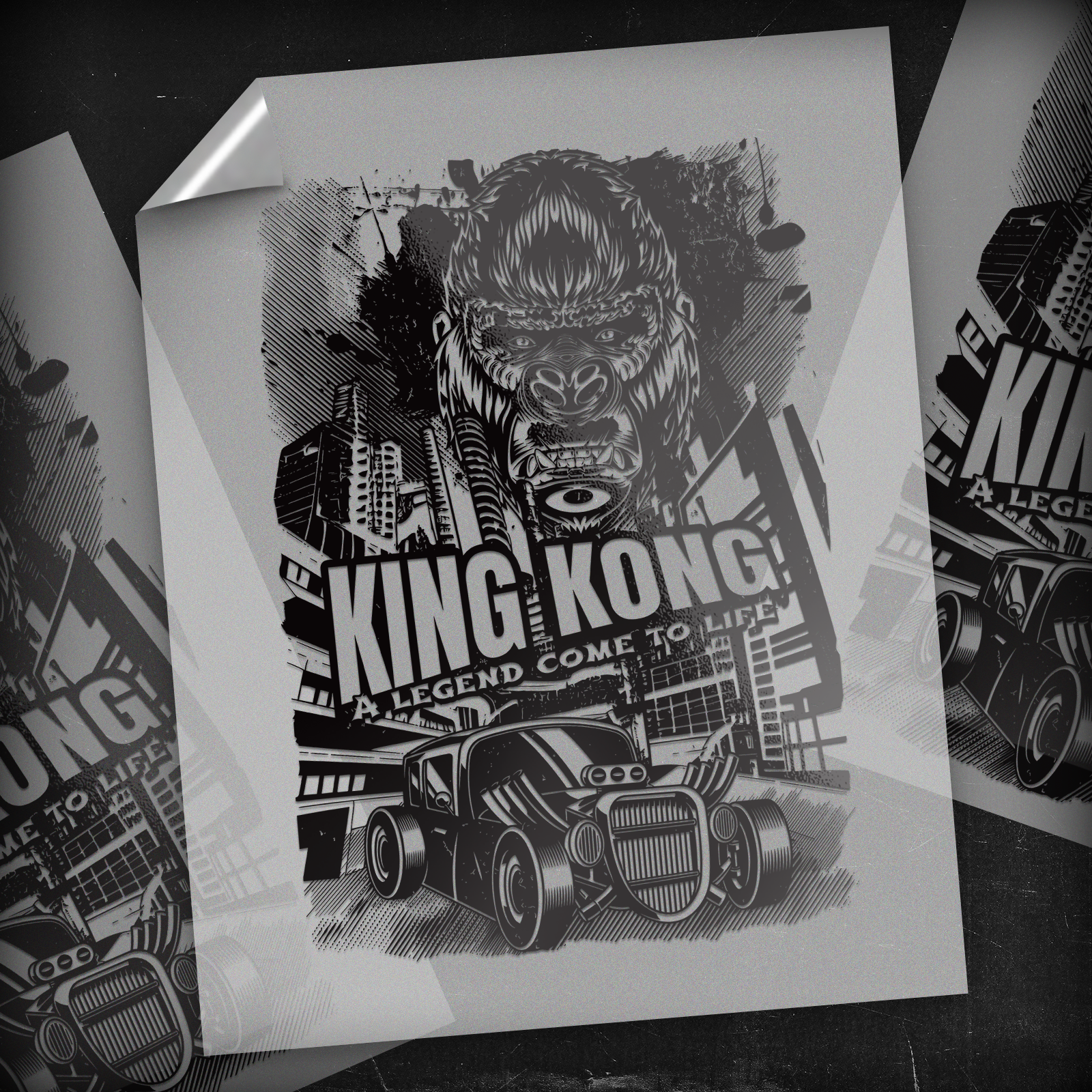 King of the Road - DTF Transfer