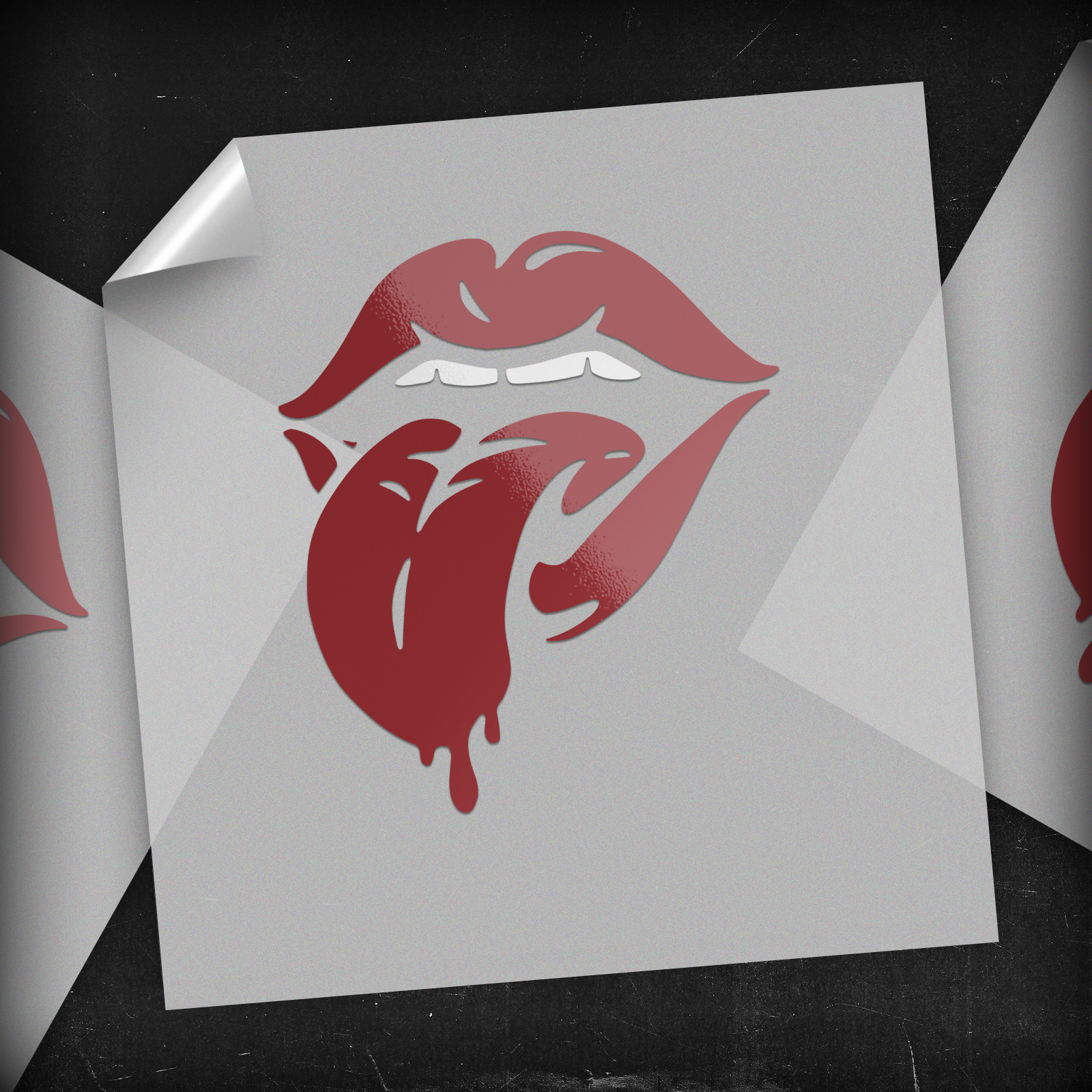 Lip Drip  - DTF Transfer