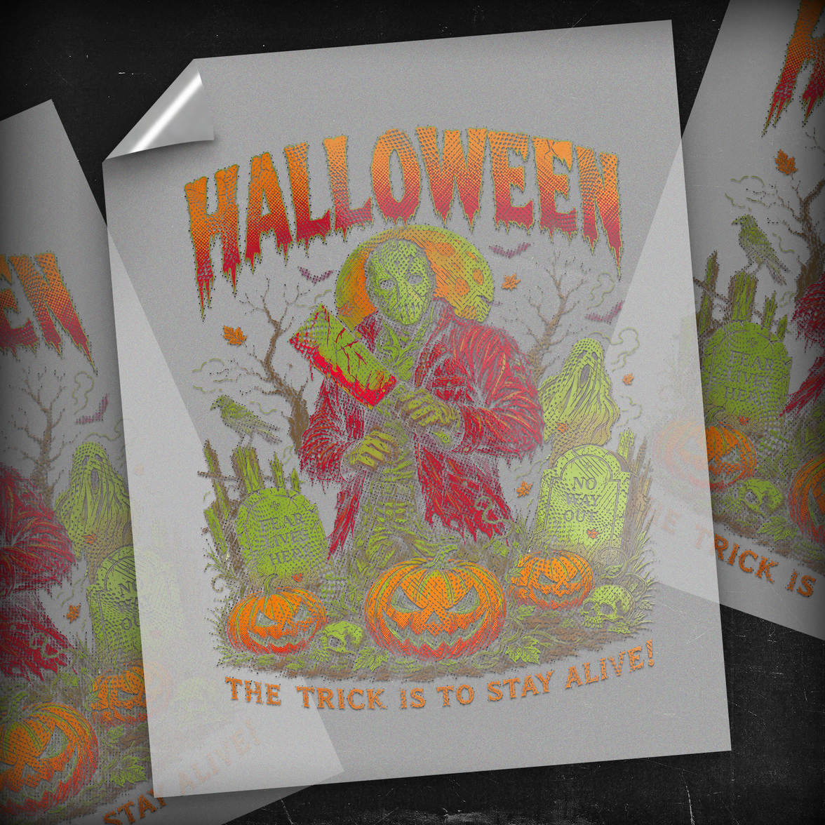 Halloween Stay Alive - DTF Transfer