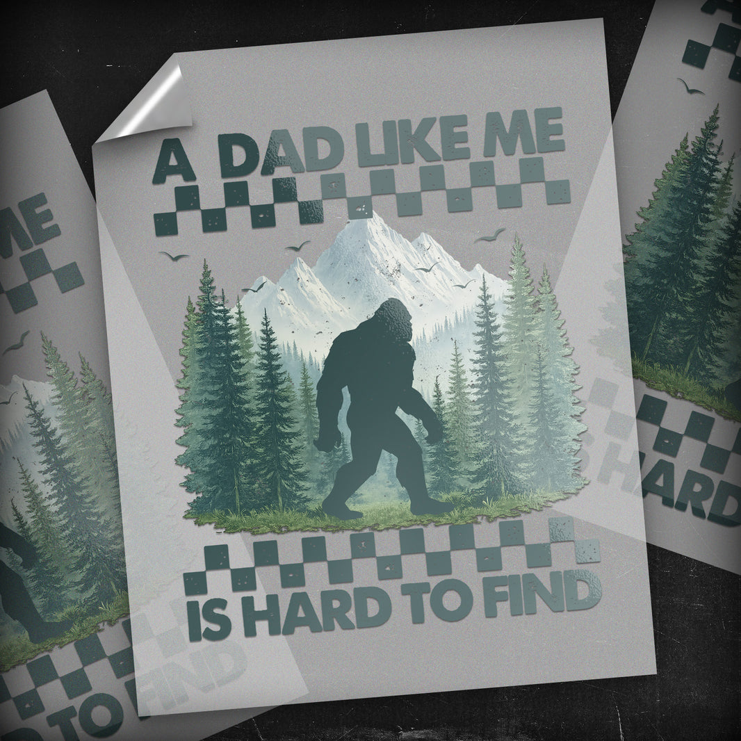 Sasquatch Dad - DTF Transfer