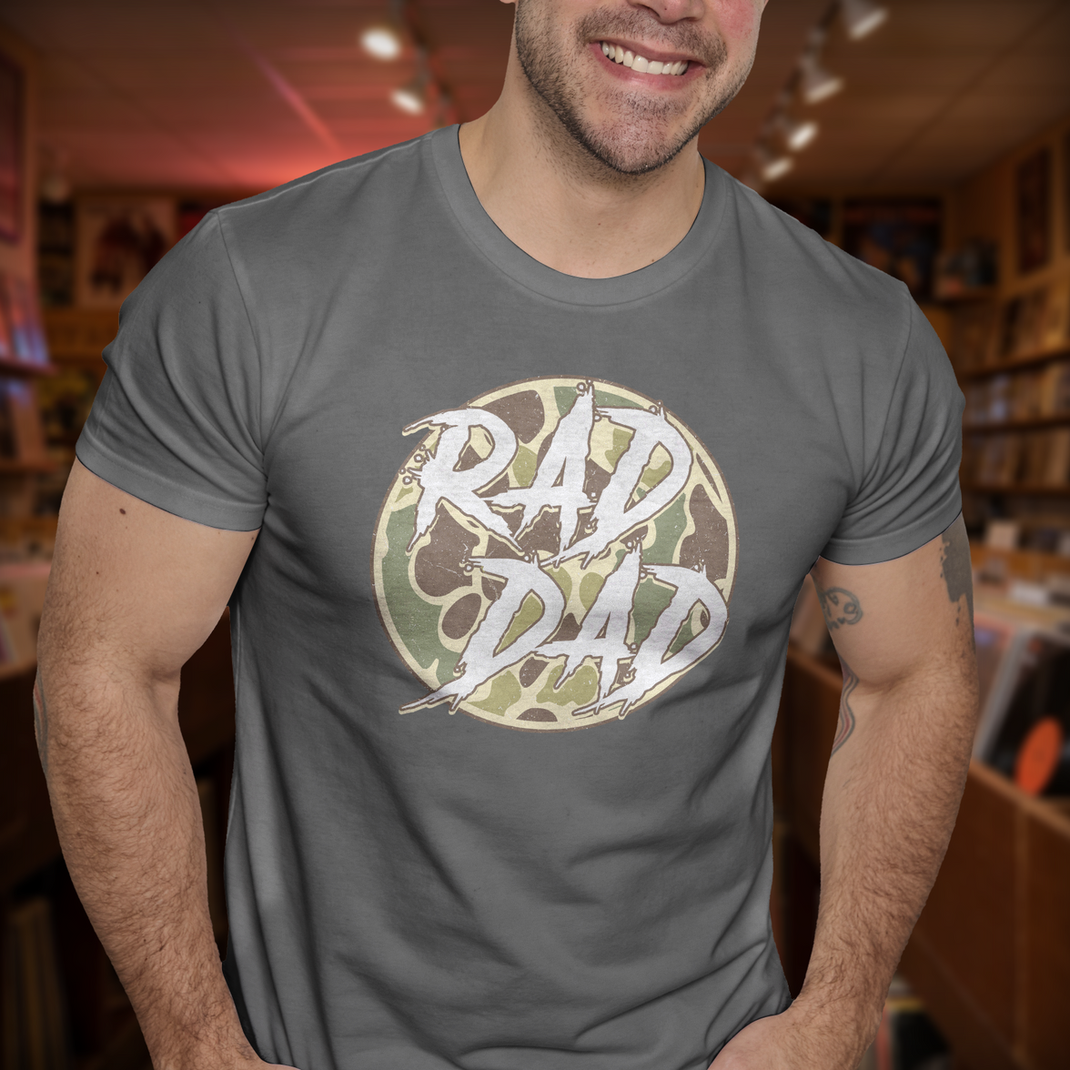 Rad Dad Tactical Tee - DTF Transfer