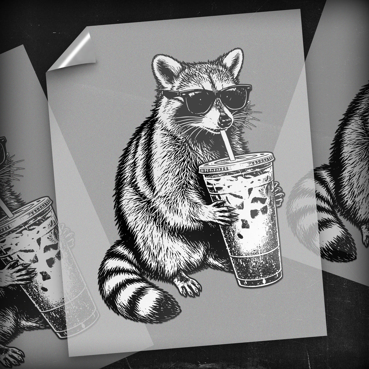 Cold Brew Bandit - DTF Transfer