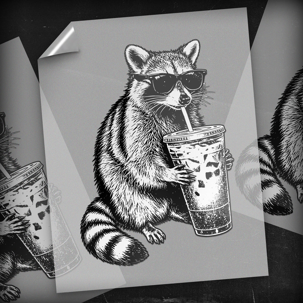 Cold Brew Bandit - DTF Transfer