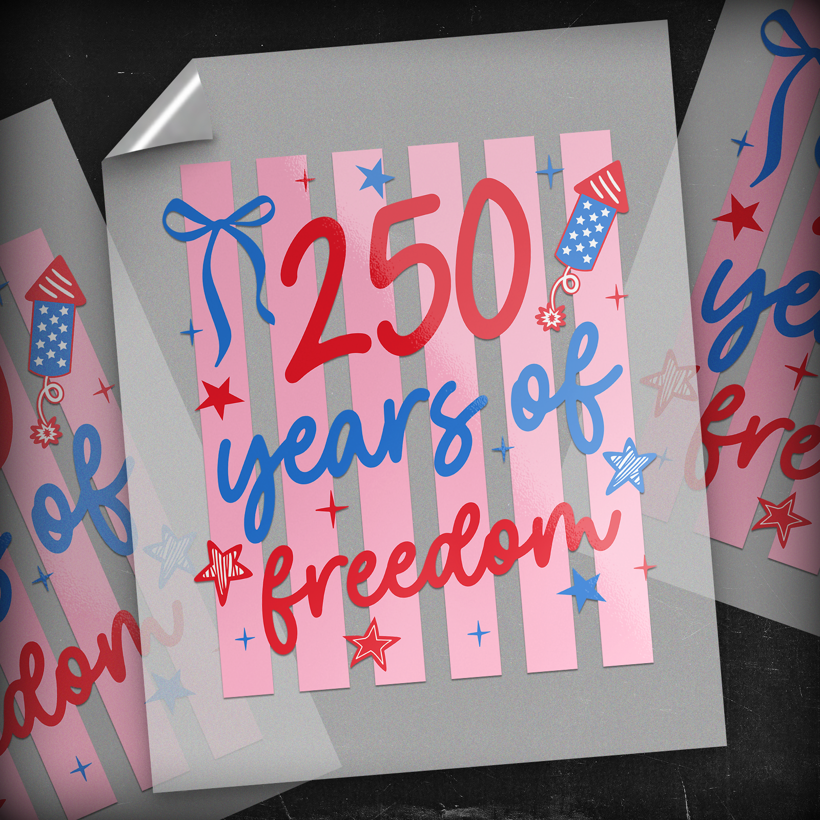 The Freedom Doodle - DTF Transfer