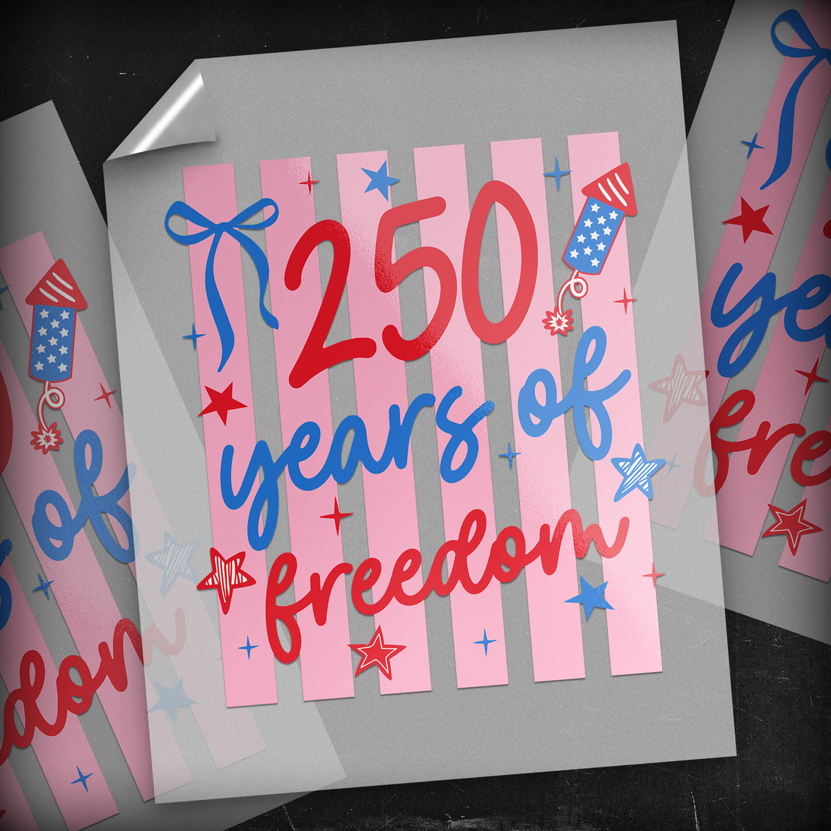 The Freedom Doodle - DTF Transfer