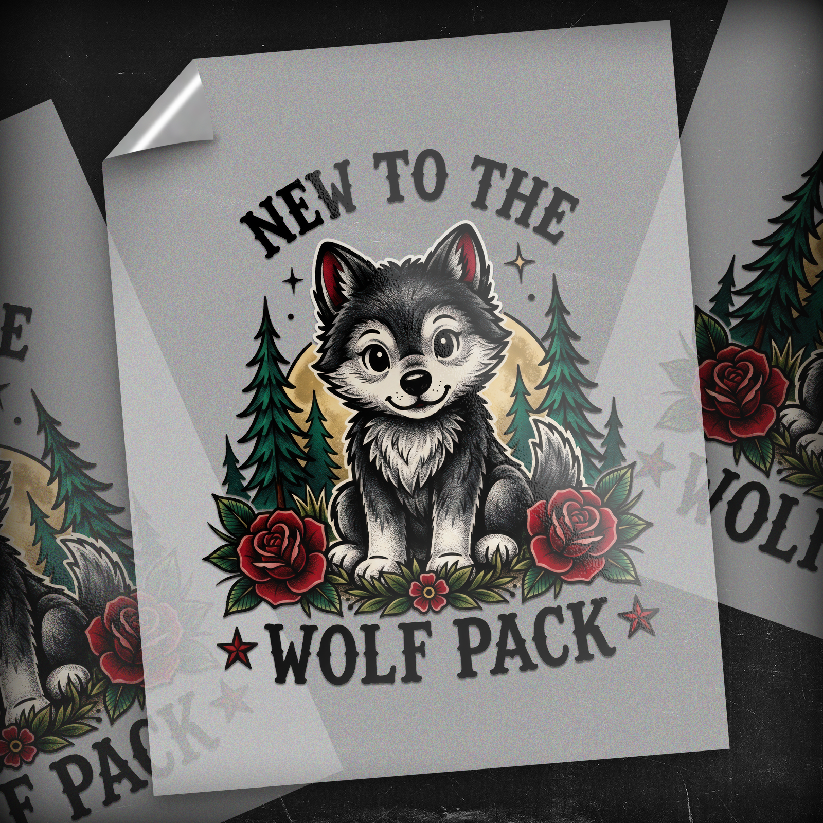New to the Pack - DTF Transfer