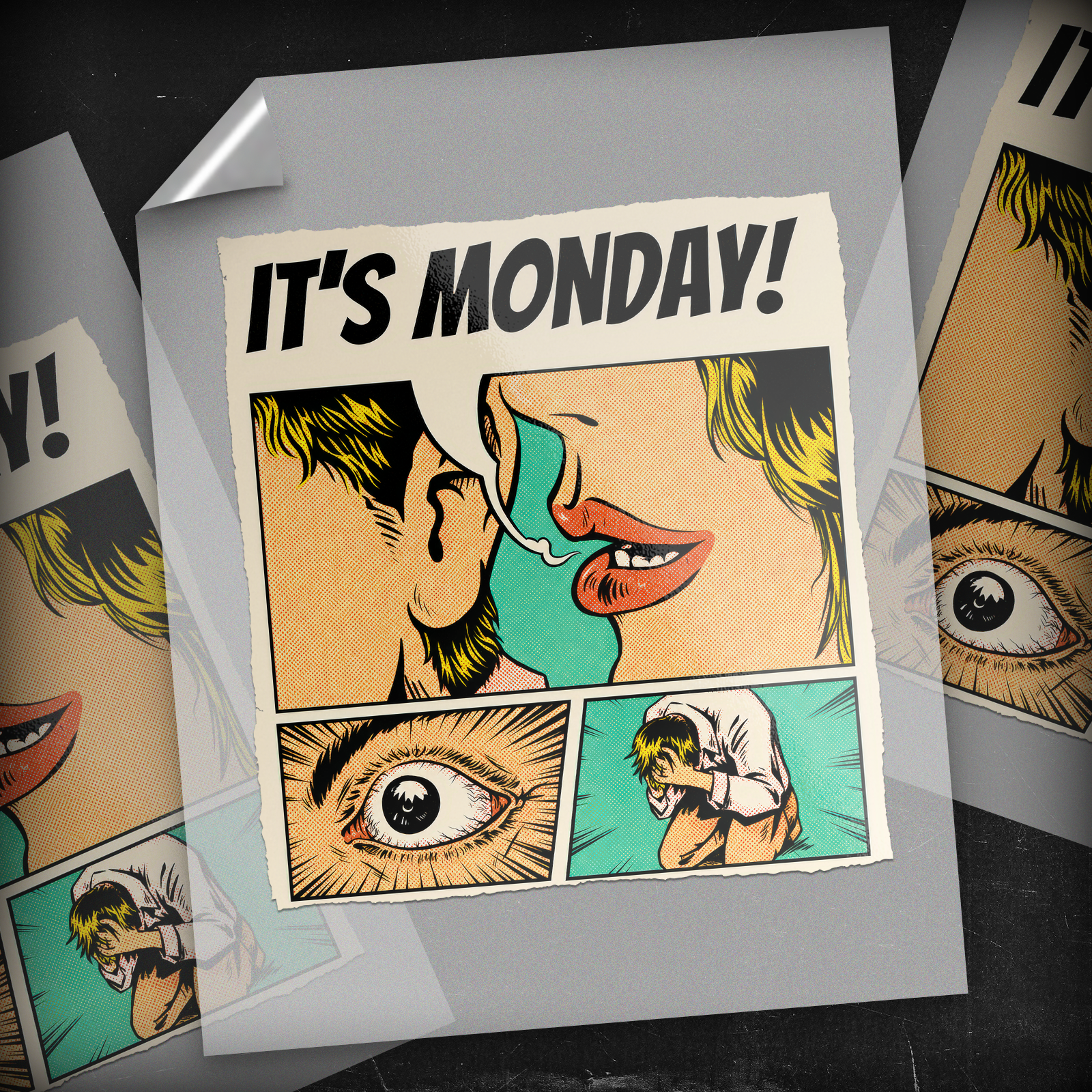 It's Monday - DTF Transfer