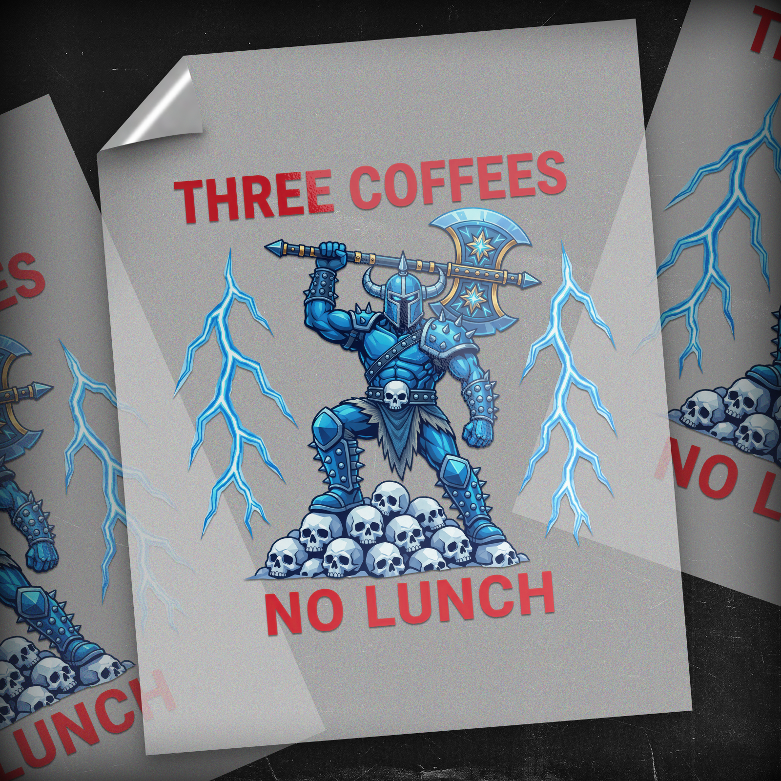 Three Coffees - DTF Transfer
