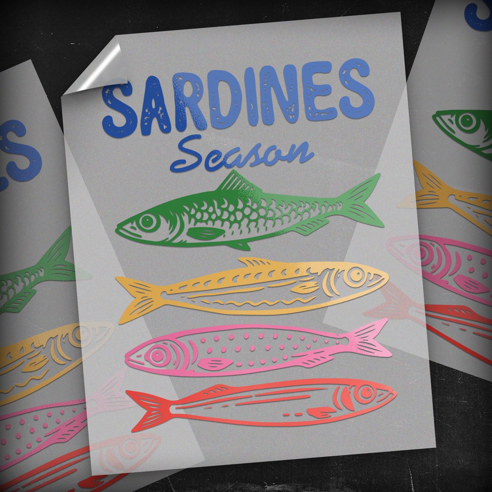 Sardines Season - DTF Transfer